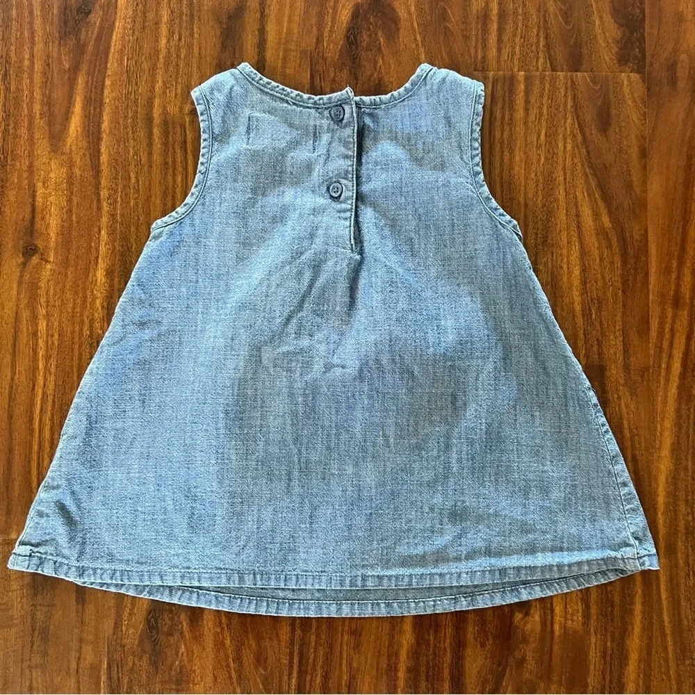 Bundle of 2 Old Navy Smocked Swing Tops for Toddler Girl size 4T